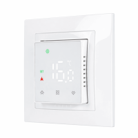 Wi-Fi терморегулятор SMART ET-450 (MK08-GB) White, сенсорный, 16А
